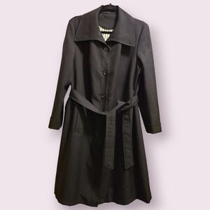 Vintage Women's Trench Coat Weathervane by Sterling Stall, L/XL